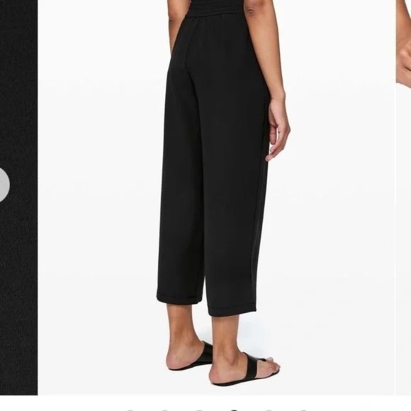 Lululemon With The Flow Pants Black 6 - Picture 3 of 9